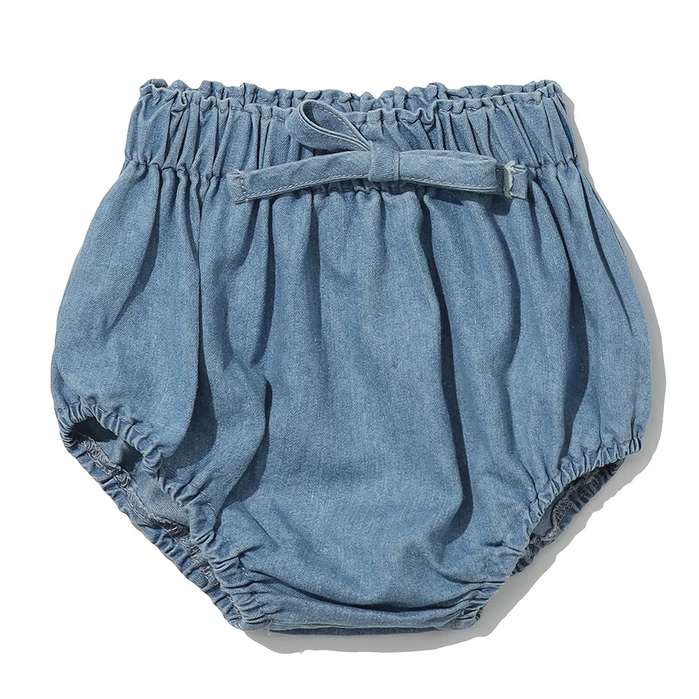 Sommer-Shorts für Babys und Kleinkinder, Lässige Jeans-Shorts mit Taschen-Design für Mädchen und Jungen, Kinderbekleidung 0-24 Monate – Detail 19