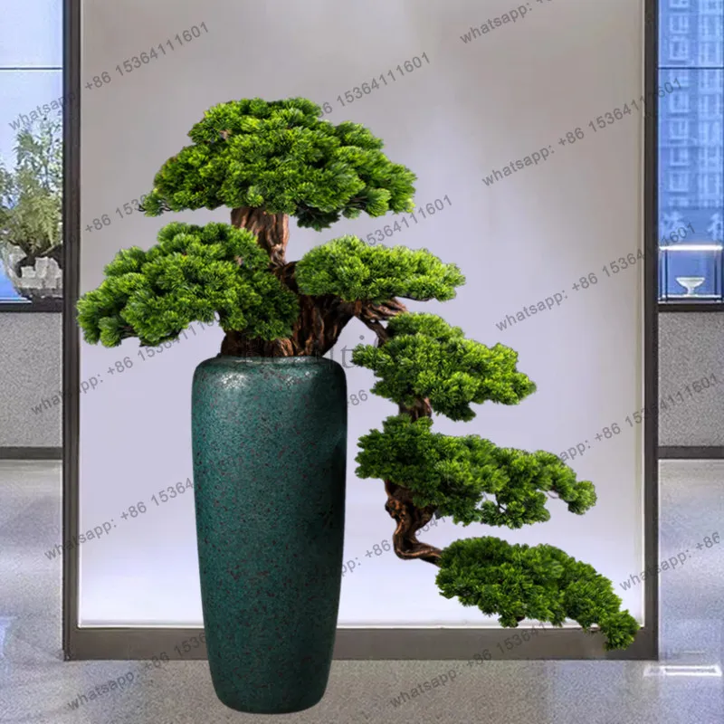 Simulation welcome pine floor decoration ornament sales department opening welcome gift