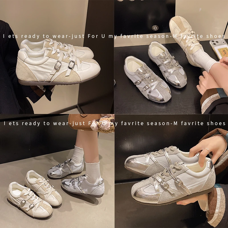 Zapatillas de deporte informales antideslizantes, cómodas y versátiles, con aumento de altura, primavera 2026, para mujer