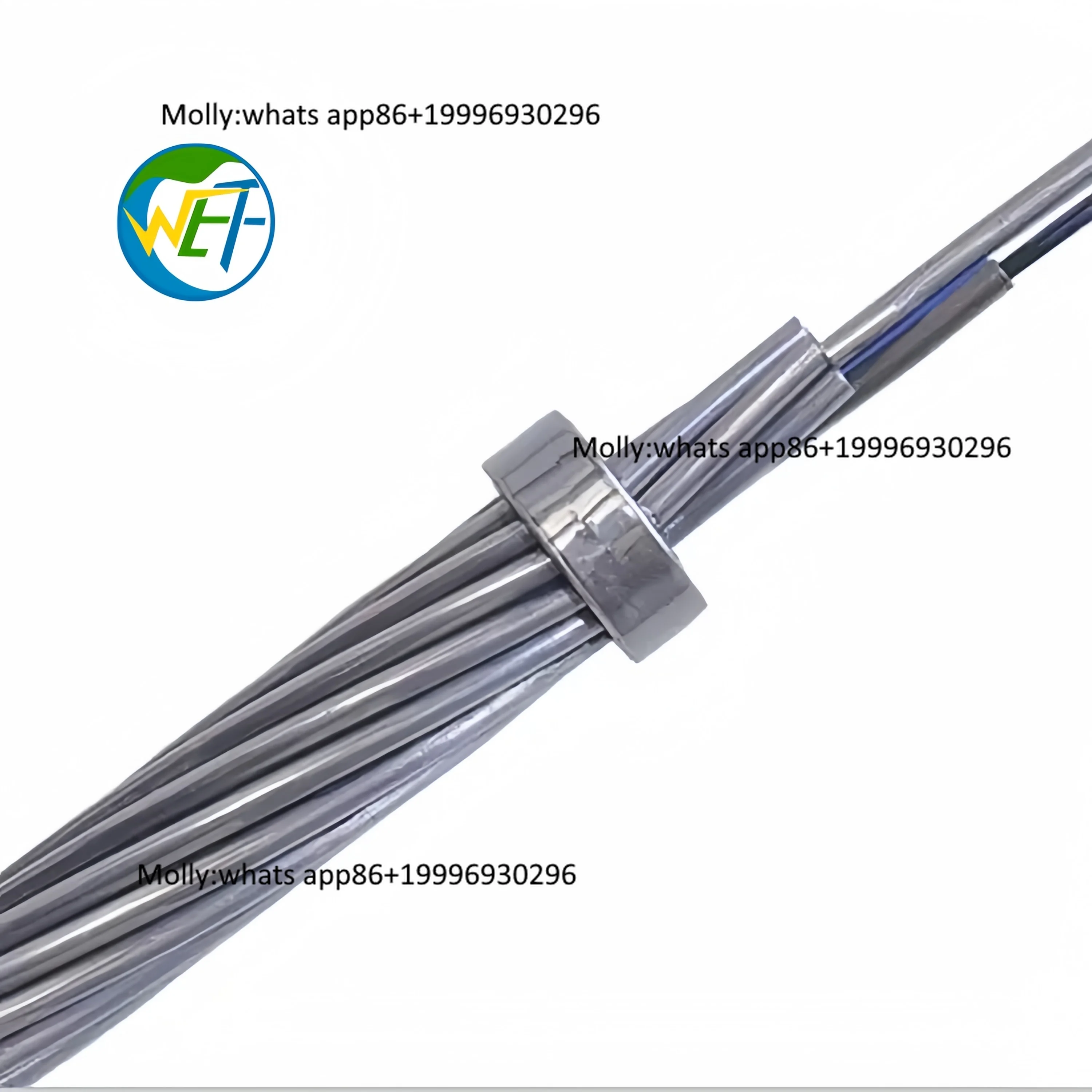 OPGW Cable Aerial Communication Optical & Ground Cable OPGW-24B1; 32B1; 48BI for Solar/Wind Power