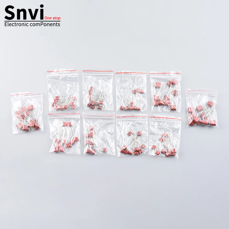 

100pcs CBB capacitor pack kit 100V 10 types 102 472 103 223 333 473 104 224 474 105