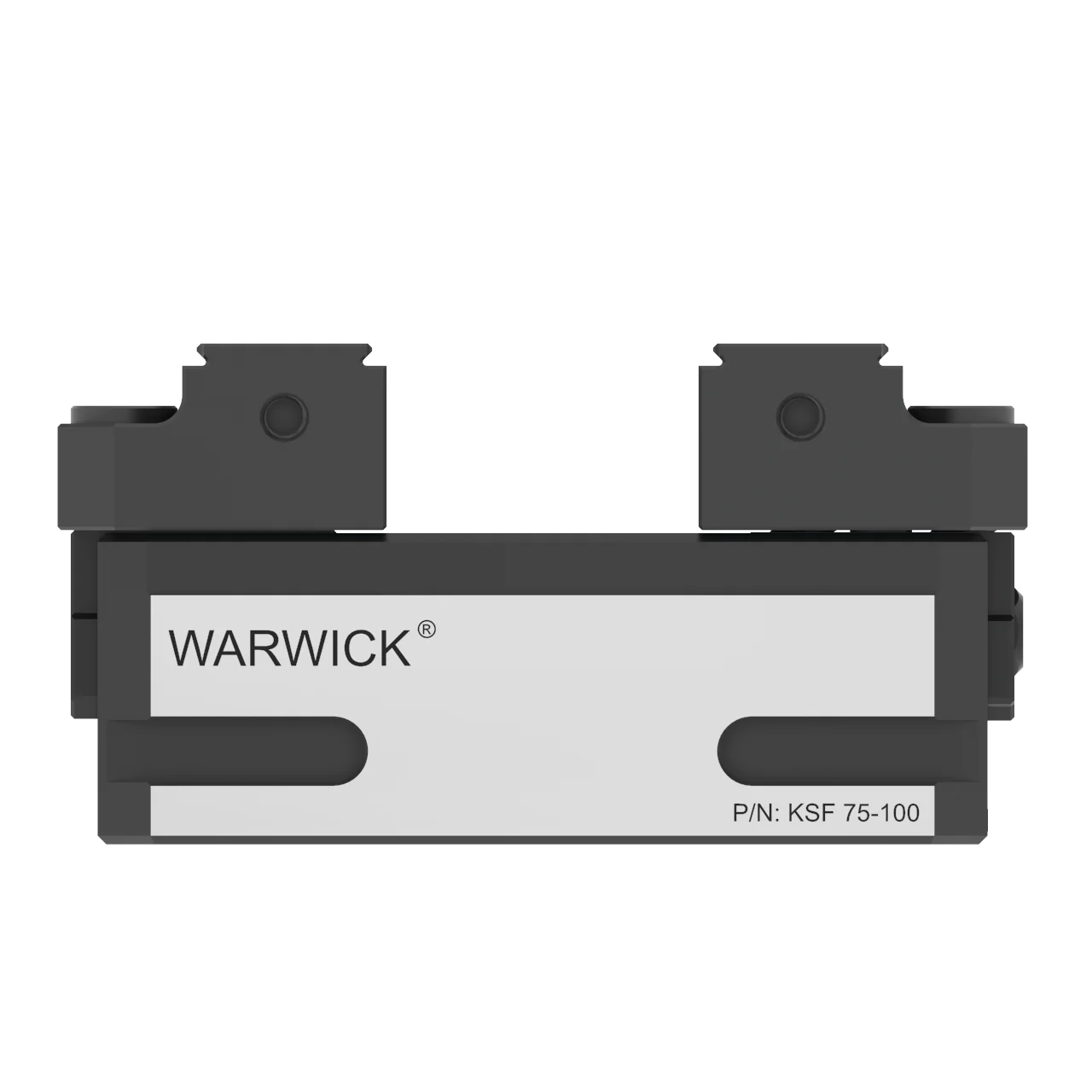 KSF75-100 Morsa centralizzata autocentrante compatta da 60 mm 3 "con ganascia grezza in acciaio seghettato per centro macchina meccanica CNC a 5 assi