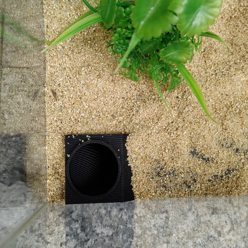 Aquarium glass hidden underground viewing tunnel underwater amusement full of fun
