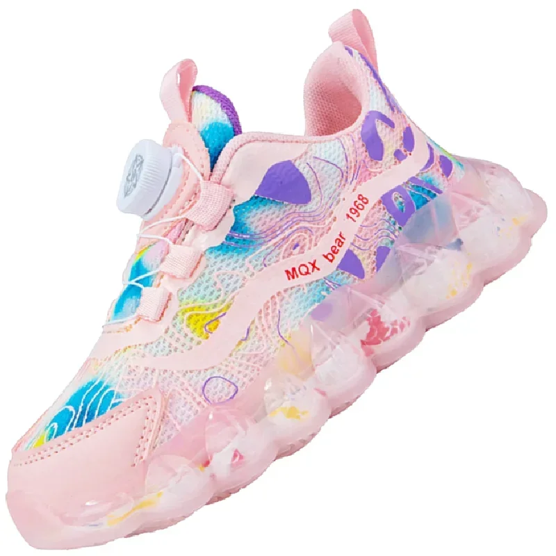 2023 primavera autunno Mesh Kids Sneakers scarpe per ragazze Sport bambino per il tempo libero Casual Warm Fashion Running Boy and Girls Outdoor Shoes