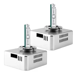 D5S Xenon HID Headlight Bulb with Integrated Ballast CANBUS Replacement for Silverado Audi Mercedes-Benz BMW 55W 2pc