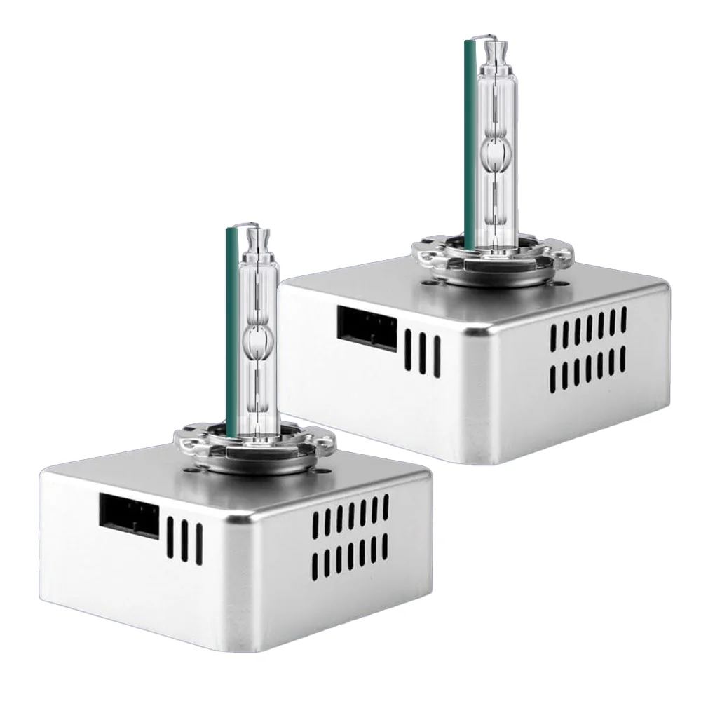 D5S Xenon HID Headlight Bulb with Integrated Ballast CANBUS Replacement for Silverado Audi Mercedes-Benz BMW 55W 2pc