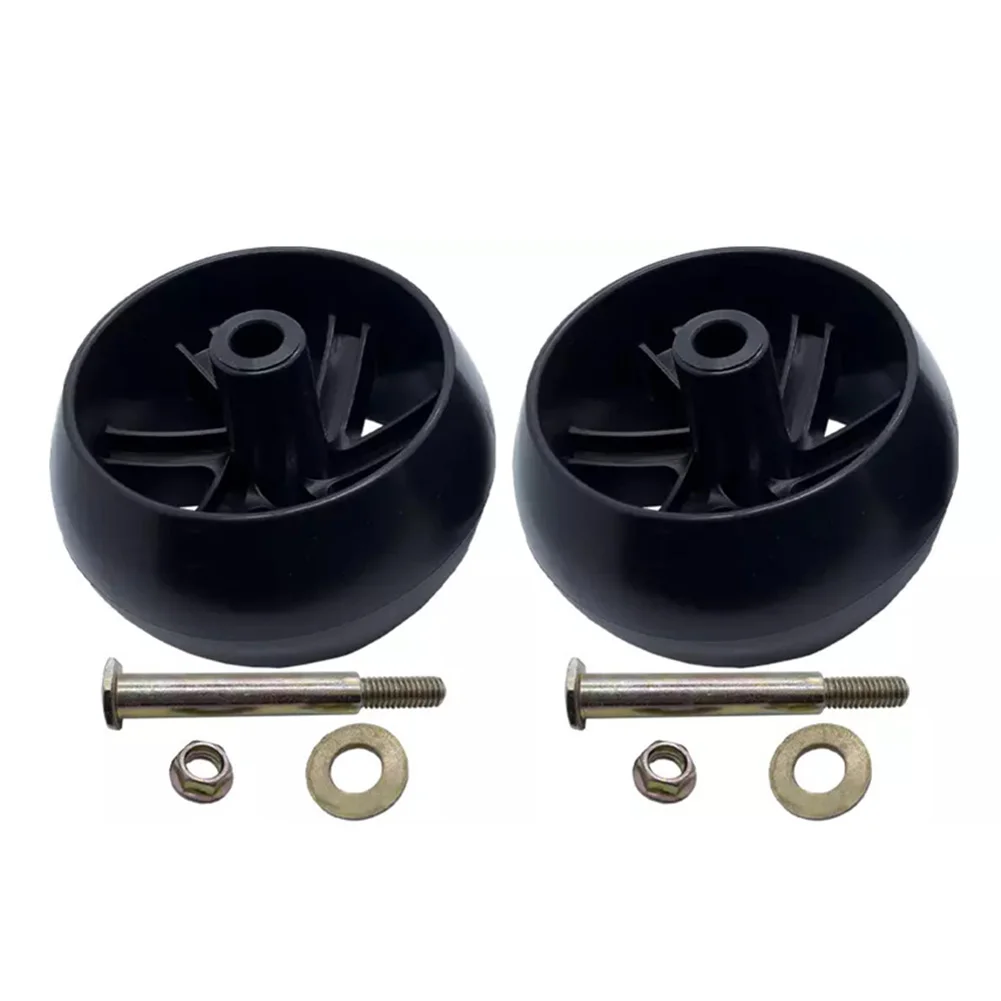 2 Pack Deck Wheels And Hardware Kit For 589527301 596434404 532174873 174873 Designed For Compatibility With Various Brands