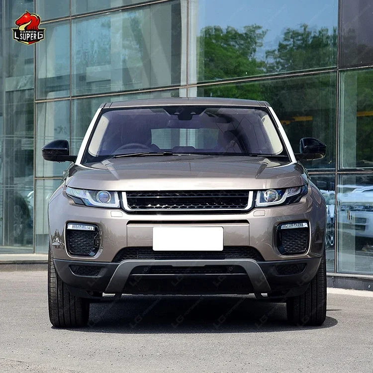 Direct Selling Body Kit For Range Rover Evoque 2010 Upgrade to 2016 D Style Body Kit 2010 Car Bumper Side skirts Grill Fender