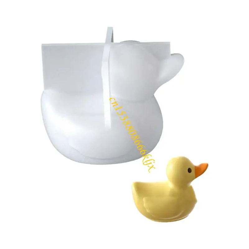 ملحق منزلي من السيليكون المرن لحاملي شمعة البط المزخرفة 066C #5