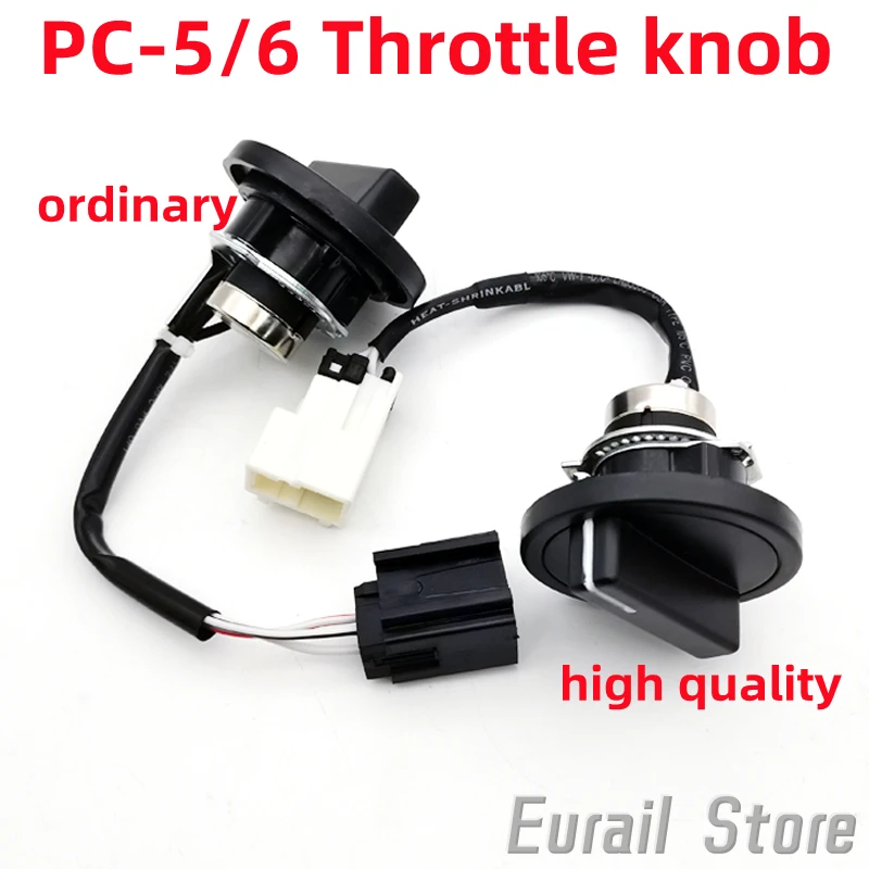 

7825-30-1301 7825-30-1302 Excavator throttle knob for Komatsu PC200-5 300-5 PC120-6 200-6 300-6 Throttle control locator