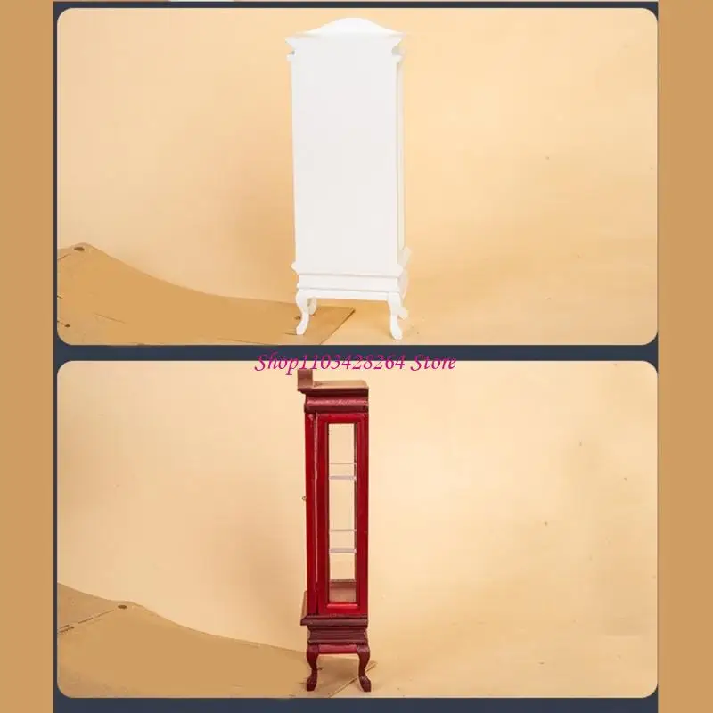 

1/12 Шкала деревянного винного шкаф