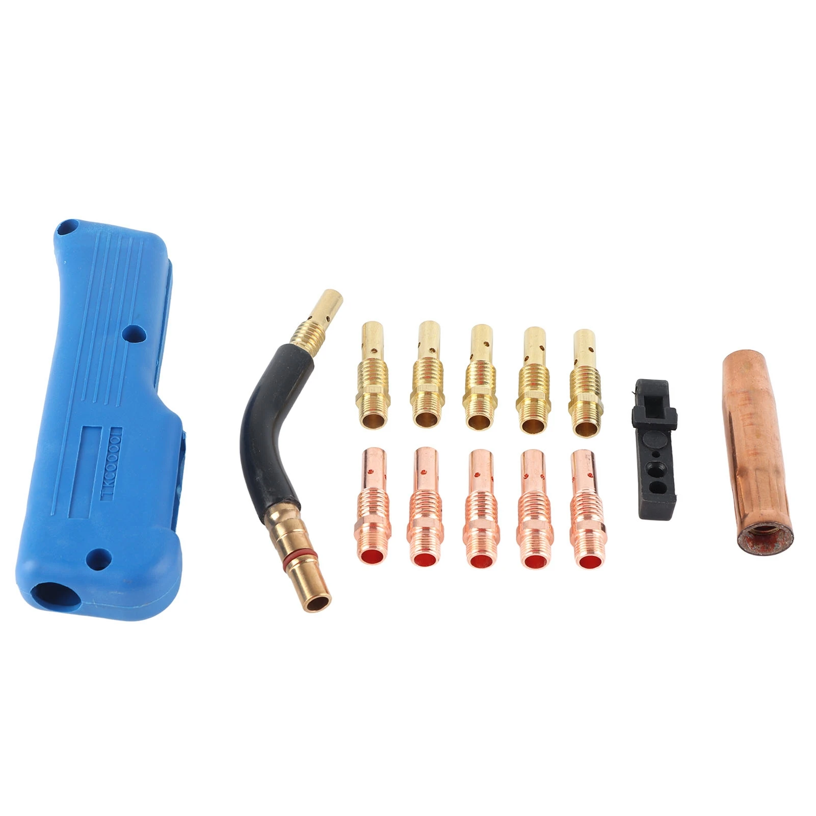 200a-mig-mag-溶接トーチ部品用チップホルダー-スワンネックシールドカップ-ガンシェルセット
