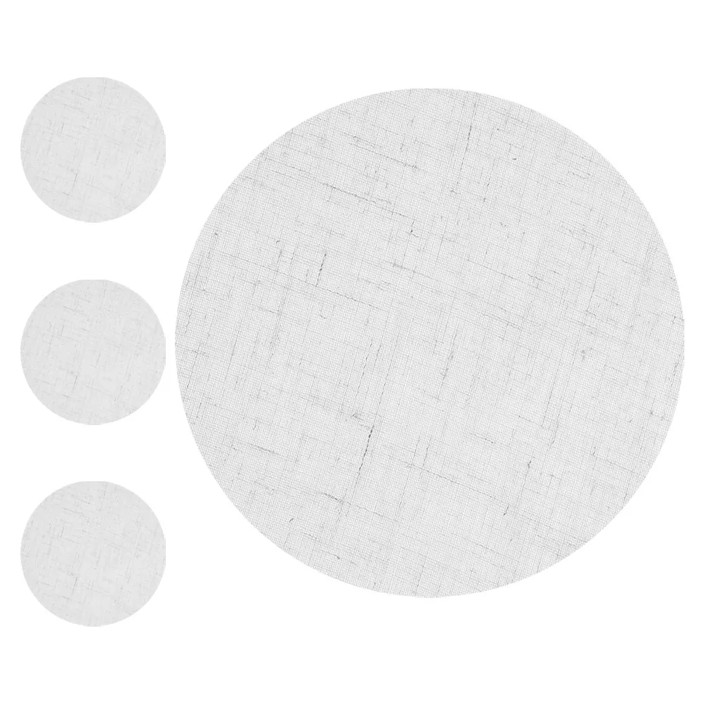 4Pcs Light Shade Diffuser Dazzling Proof Soft Lighting Round Diffuser Ceiling Drum Lampshade LED Spotlight Cover