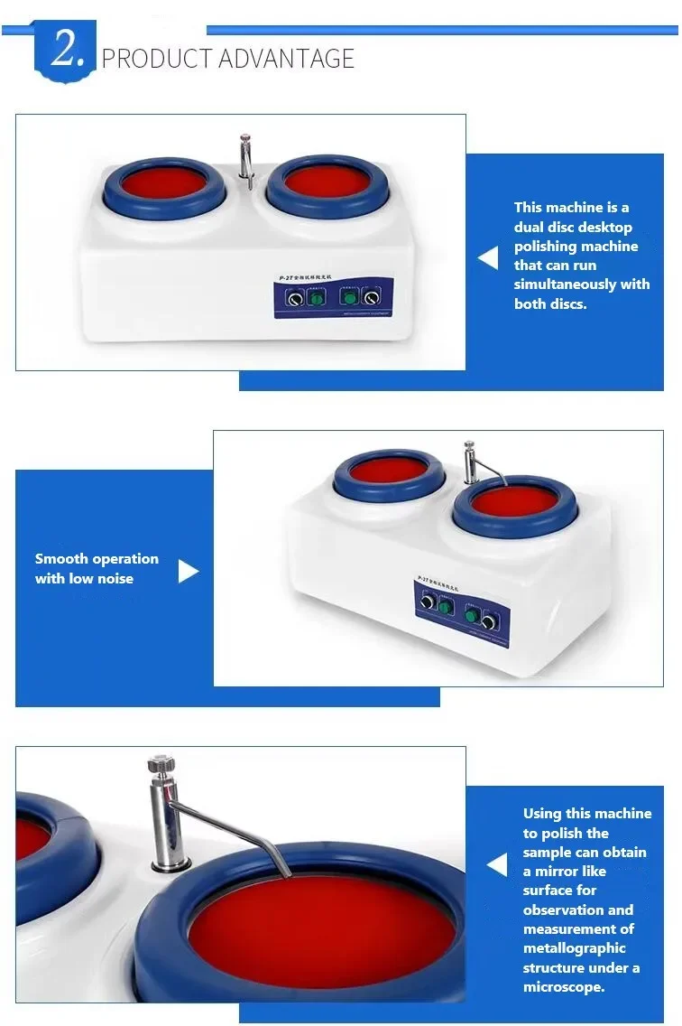 Metallographic Specimen sample grinder-polisher polishing machine high quality tr