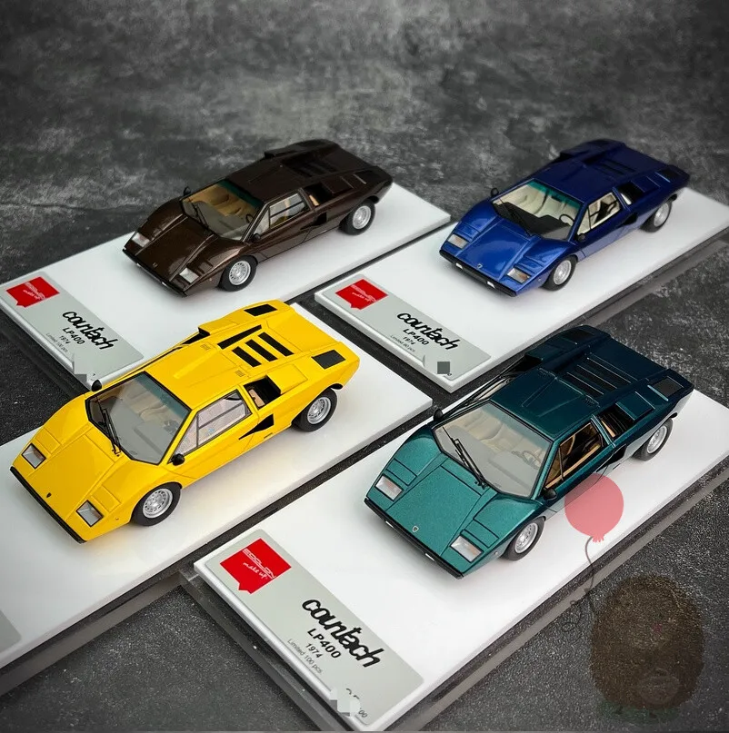

Модель автомобиля Lamborghini Countach LP400 1975 EM387 из смолы, масштаб 1/43, подарок для автолюбителей
