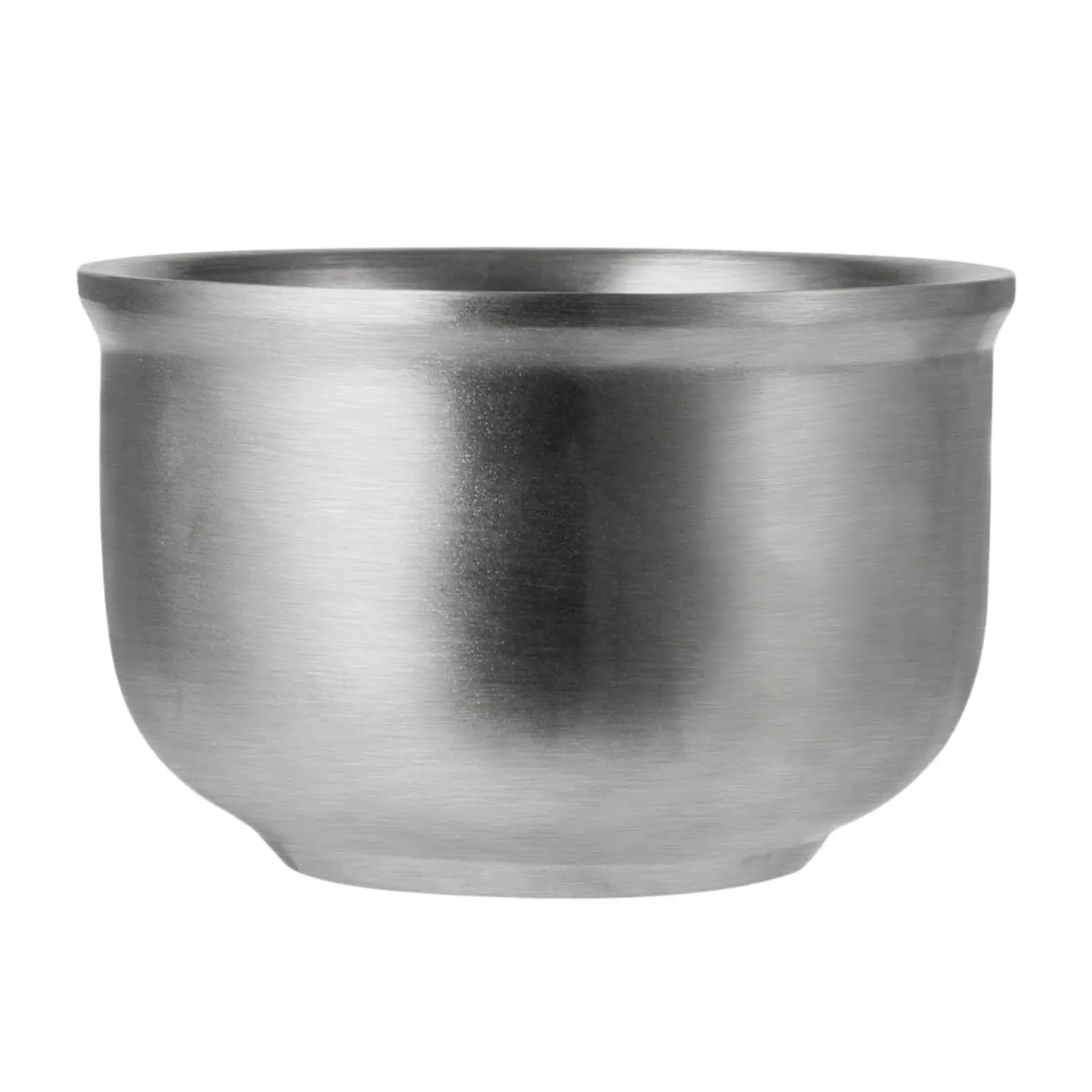 Shaving Soap Bowl Stainless Steel Keep Warm Better Shave Cream and Soap Bowl