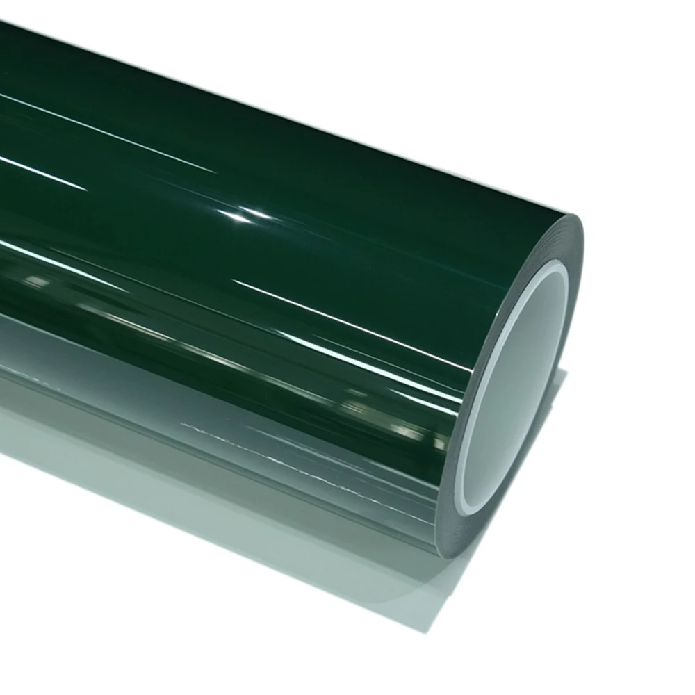 Prelatek Durable Gloss Racing Green TPU Car PPF Weatherproof  Anti-Fade Self Healing Deep Green Color Car Paint Protection Wrap