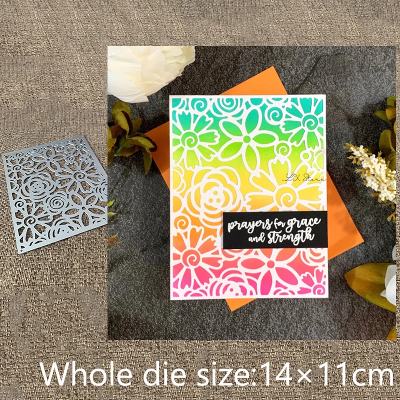 New Design Craft Metal stencil mold Cutting Dies Flower Burst Cover Plate scrapbook die cuts Album Paper Card Craft Embossing