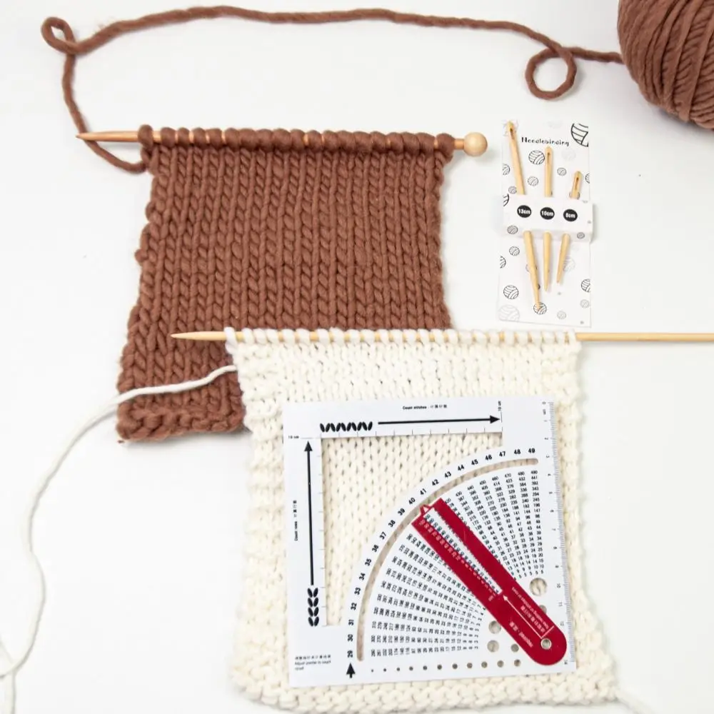 DIY بها بنفسك الحرفية نسج الحرفية الحياكة آلة حاسبة غرزة آلة حاسبة الملابس لوازم الخياطة الحياكة آلة حاسبة مكافحة حاكم