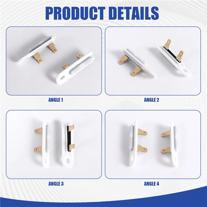 Practical-20Pcs Dryer Fuse Parts Home Appliance Washing Machine Fuse Fuse 3392519 For Whirlpool Kenmore Roper