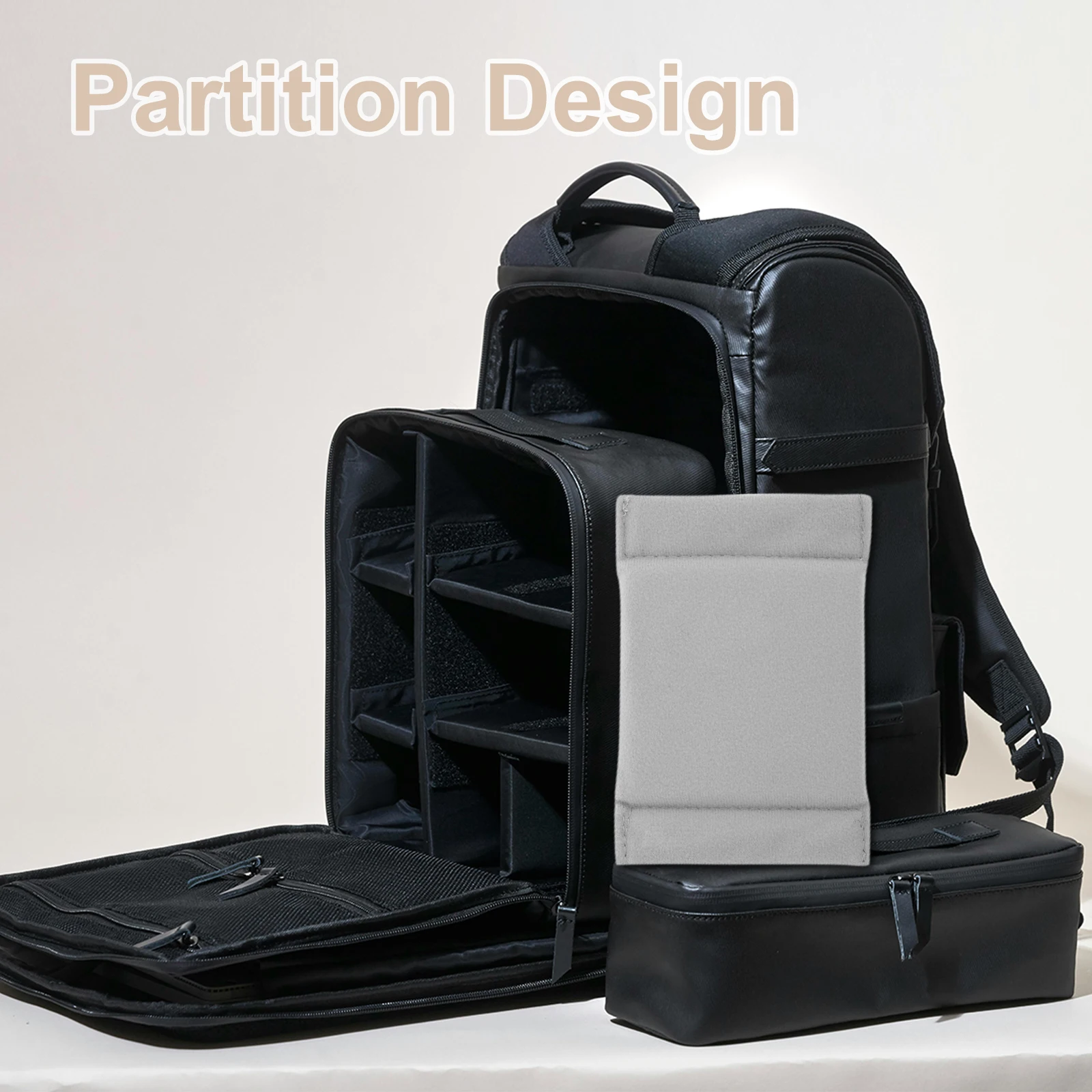 

4pcs Camera Bag Cushion Divider Adjustable Padded Inserts For Camera Bag Replacement Photo Backpack Knapsack Cameras Compartment