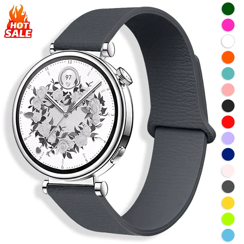 

18 20 22mm for Garmin Venu 4 41mm 45mm Venu 3S 2 2S SQ Vivoactive 5 6 3 4S Magnetic Silicone Band Forerunner 165 265S 255S Strap