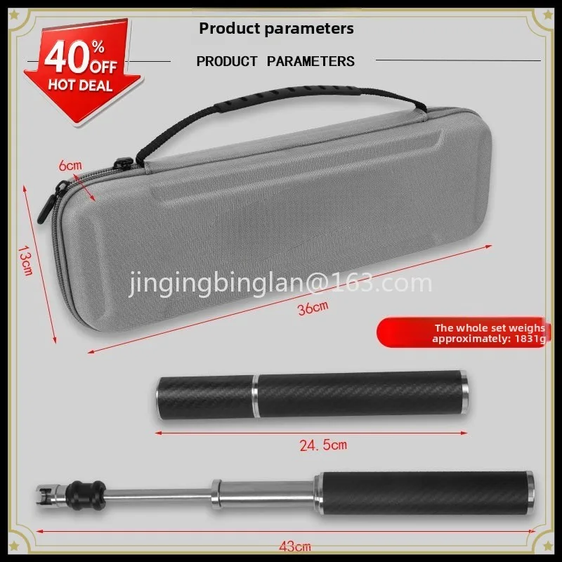 Manufacturer-supplied car depression repair tools Light hammer repair high-end stainless steel carbon fiber hammer dent pit