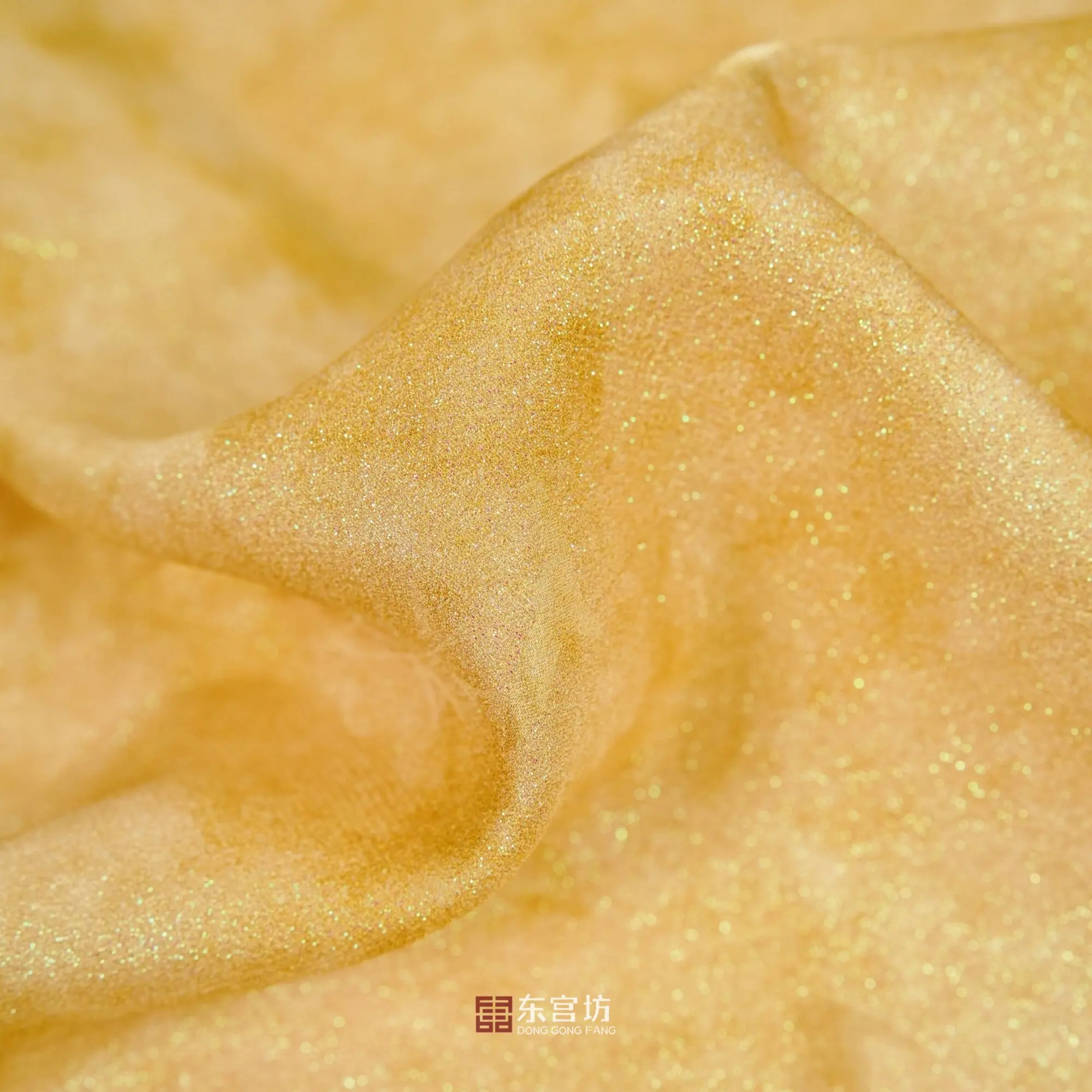 Tea Fragrance Silk Song Dynasty Brocade Yellow Bamboo Leaf Woven New Chinese Fabric Cheongsam Ancient Chinese Cloth