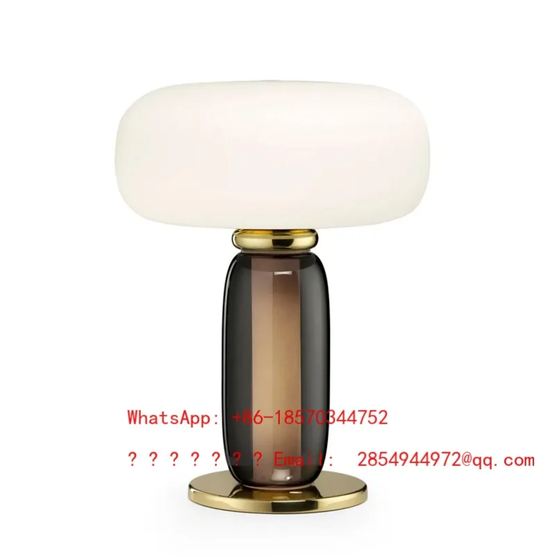 

Bedside Lamp Decoration Light Luxury Table Lamp Nordic Modern Simple Glass Lamp