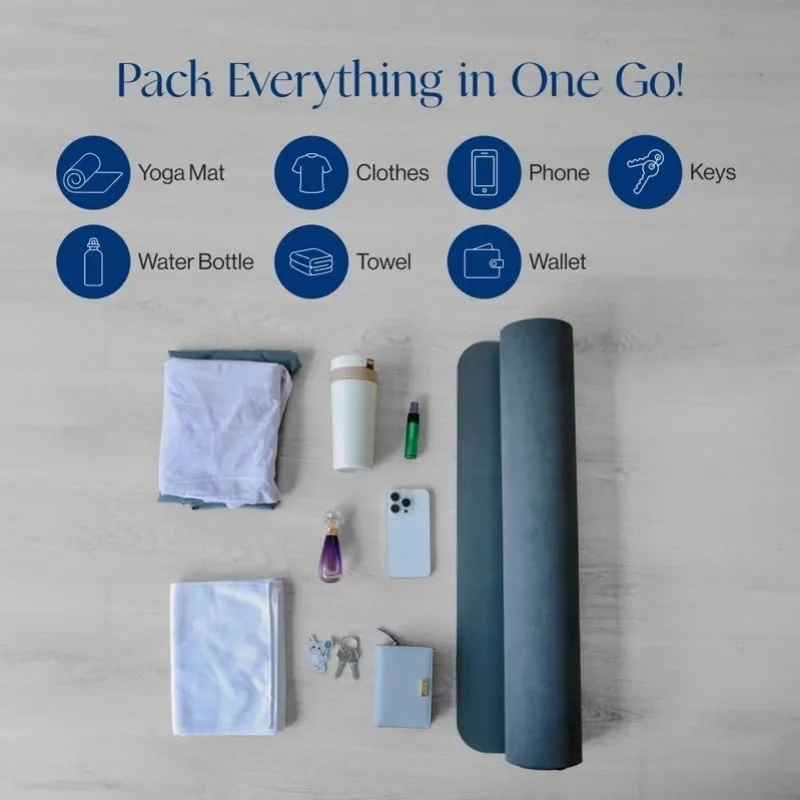 New Yoga Mat Back Bag Adjustable Strap Portable Leisure Fitness Bag Yoga Sports Bag