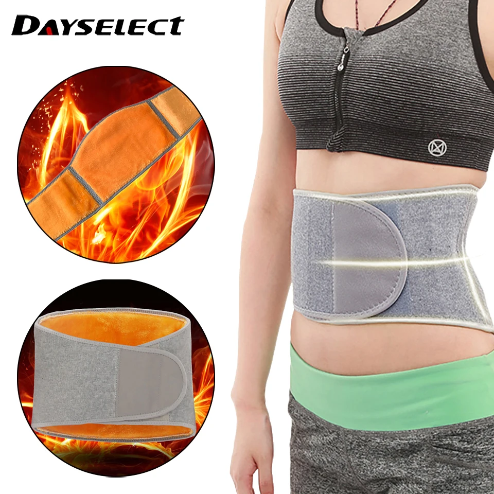 1Pcs Winter Waist Adjustable Thicken Warm Uterus Stomach Fleece Pressure Waist Belt Lumbar Support Back Waist Support Unisex