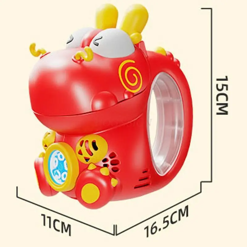 China-Chic Children's Bubble Machine Fully Automatic Charging Hand held Electric Bubble Blowing Baby Gift