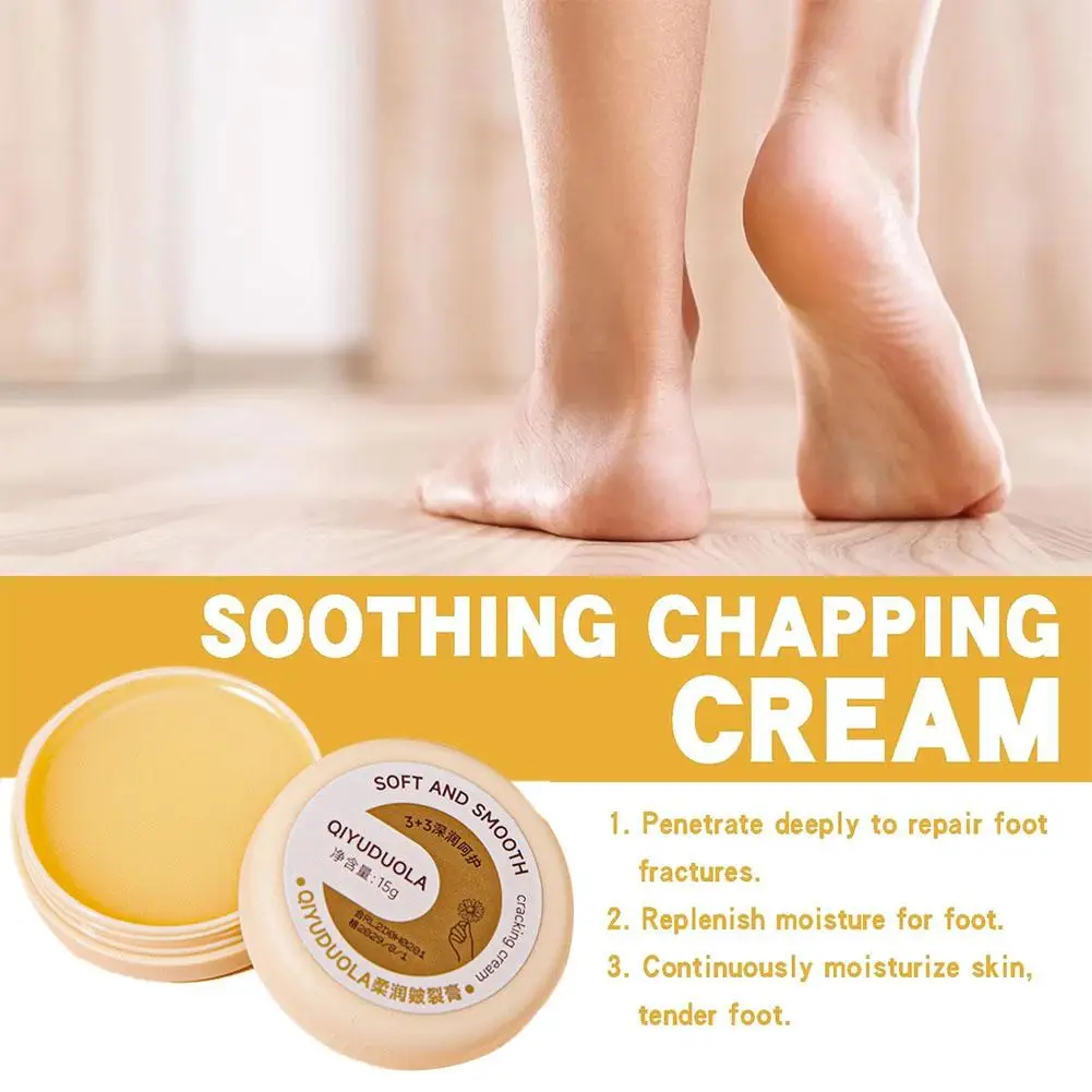 

Anti Drying Cracking Foot Cream Heel Cracked Repair Feet Cream Moisturizing Removal Cream Hand Skin Chapping 20g Skin Care J0P4