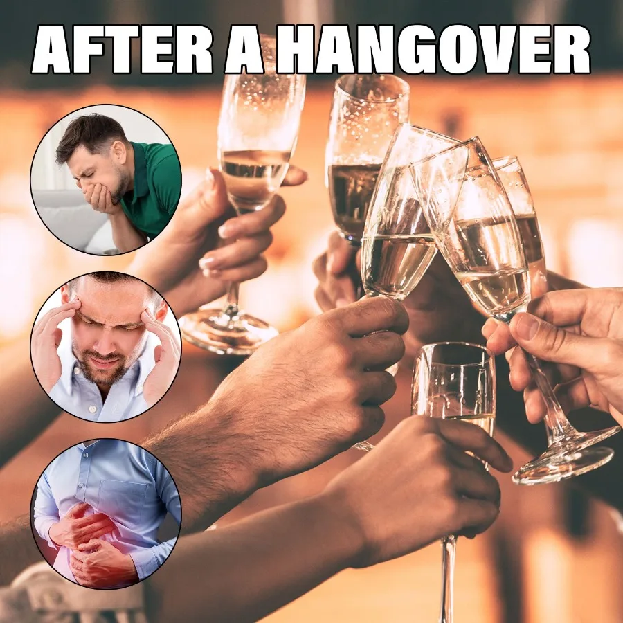 Ximonth Vitamina B Hangover Patch Drink Hangover Party Party Home Party Inconforto Cura del corpo