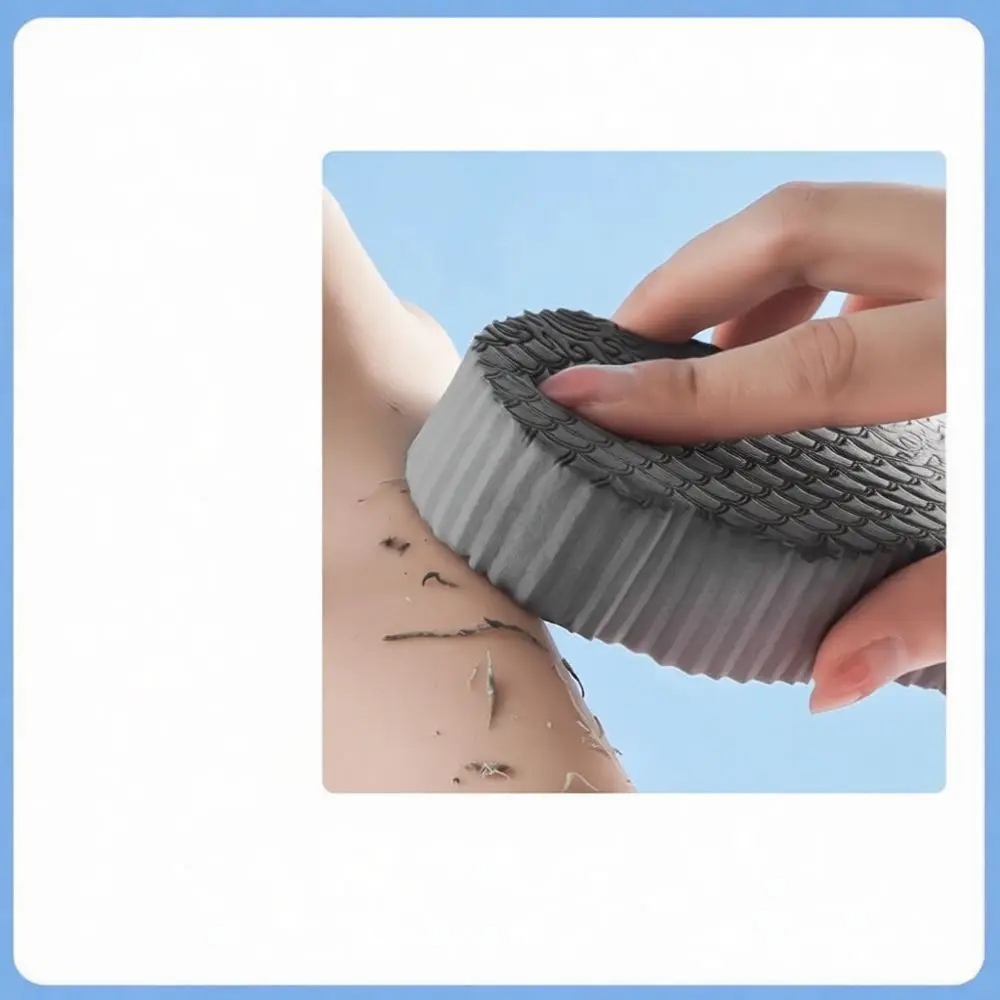 Soft Body Exfoliator For Kids Painless Bath Sponge Gentle Skin Cleaning Mitt Baby Shower Scrubber Tool No Irritation