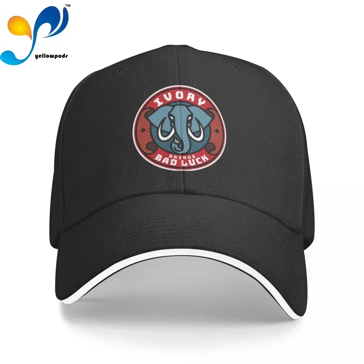 Elephant Trucker Cap Snapback Hat for Men Baseball Mens Hats Caps for Logo