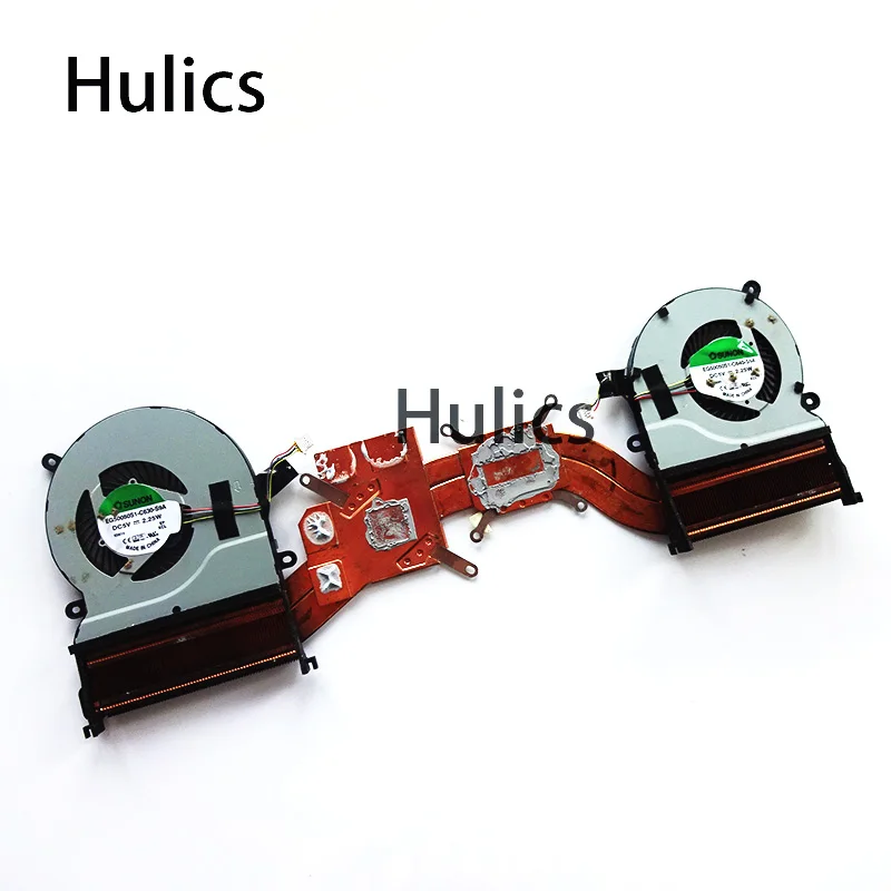 Hulics Used For ASUS N501J N501JW UX501JW G501J G501JW UX501J CPU Fan & Heatsink