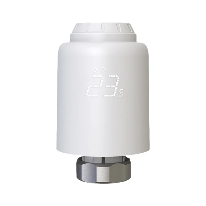 

Tuya Zigbee Smart Thermostat | Alexa & Tuya App. | Timer, Energy Save & Temp Maintain TRV