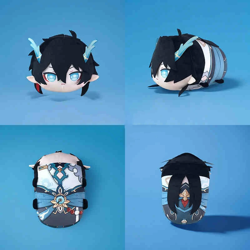 

Игра Honkai: Star Rail Dan Heng Imbibitor Lunae Косплей Мультфильм Папа Данго Мягкая декоративная подушка Диван Подушка на спинку Аниме Рождественский подарок