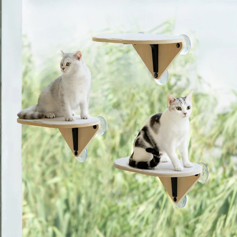 

Window Cat Hammock Powerful Suction Cups Cat Scratcher Board Toys Kitty Climbing Post Tower Beds and Furniture Cat Scratch Trees