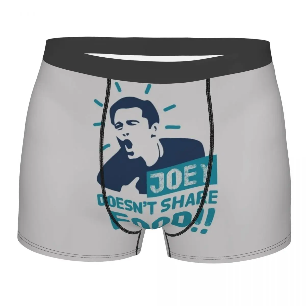 

JOEY DOESN'T SHARE FOOD TV Show Men's Boxer Briefs,Highly Breathable Underpants,Top Quality 3D Print Shorts Gift Idea