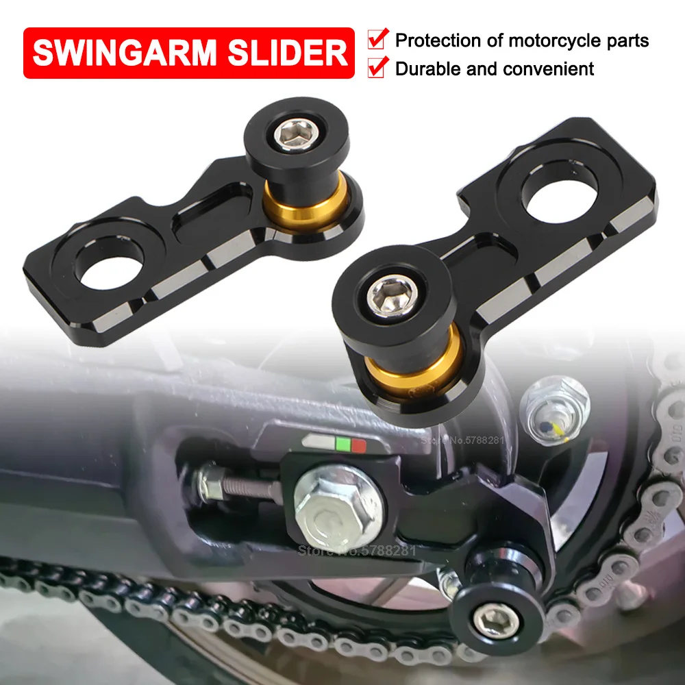 Chain Adjustment For Honda CB650R CBR650R 2019-2025 CBR650F CB650F 2014-2023 Rear Wheel Fork Axle Frame Swingarm Spools Sliders