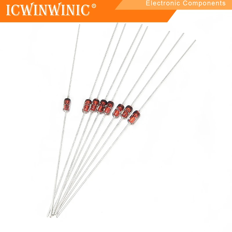 10piece Schottky diode 1N60P rectifier regulator diode diode voltage drop 0.3V germanium detection