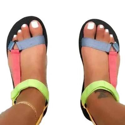 Women Summer Shoes Sandals Flat Beach Sandals 2 Fashion Outdoor Casual Sandals Open Toe Sandalias Mujer