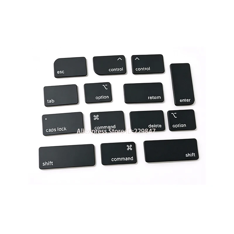 Replacement Key Cap&Hinge For Apple iMac 24 inch Magic Keyboard with Touch ID Model A2520 2021 Keyboard Keys Keycaps ESC