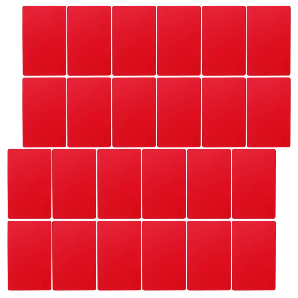 

100 шт. пустые металлические визитные карточки из гладкого алюминия с гравировкой имени DIY сублимированные никогда не ржавеют элегантные декоративные практичные