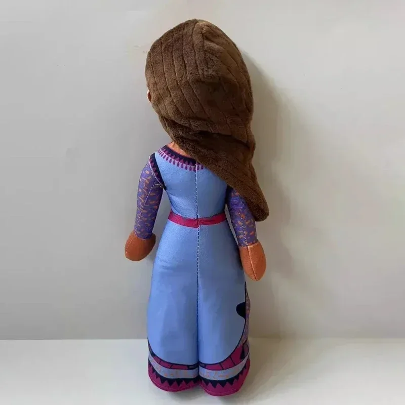 Disney Wish-muñeco de peluche suave con relleno de Valentino y princesa Asha, almohada, película, periféricos, figura, juguete de regalo de cumpleaños para niños