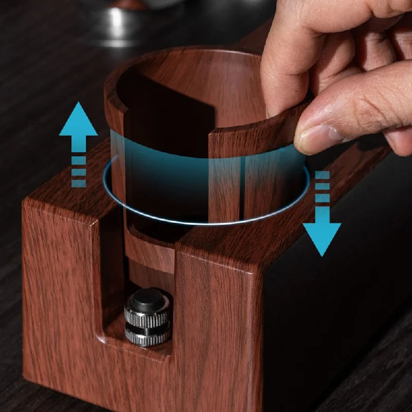 Coffee Tamper Station Italian Coffee Handle Holder 51-58mm Universal Powder Press Distributor Storage Base Barista Tool