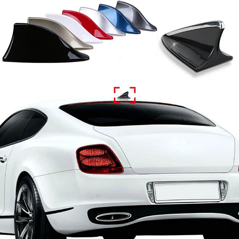 

Car Shark Fin Antenna Fin Shape Auto Roof Aerial No drilling Radio FM/AM Signal Vehicle Accessorie Universal For Most Automobile