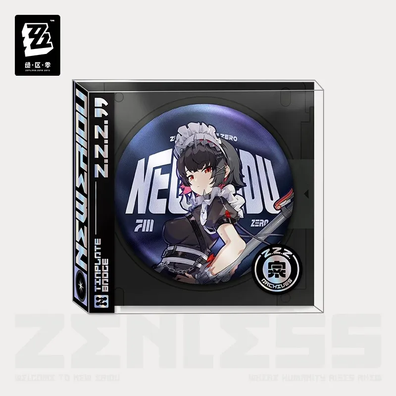 الرسمية miHoYo Zenless Zone Zero Sprite سلسلة القصدير شارة فيكتوريا التدبير المنزلي حقيقية أنيمي لعبة الملحقات بروش